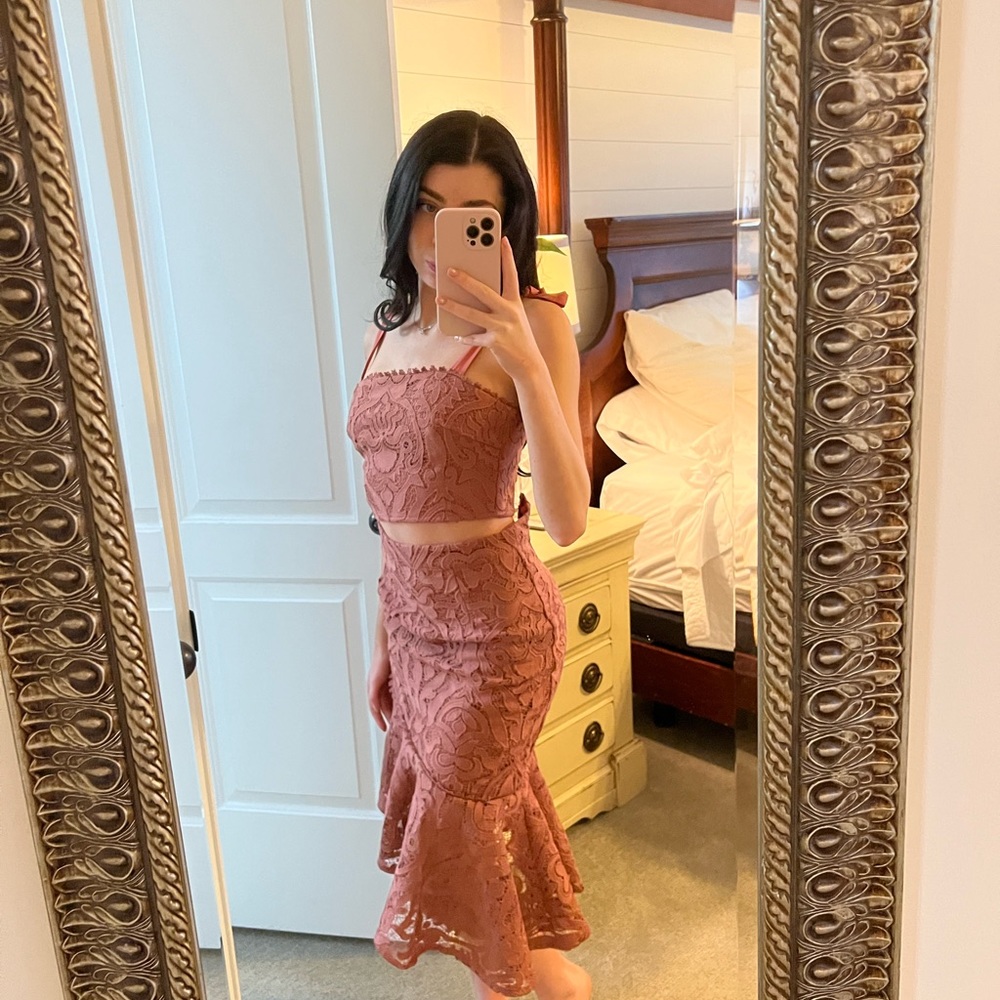 Twosisters  2 piece top and skirt size 2